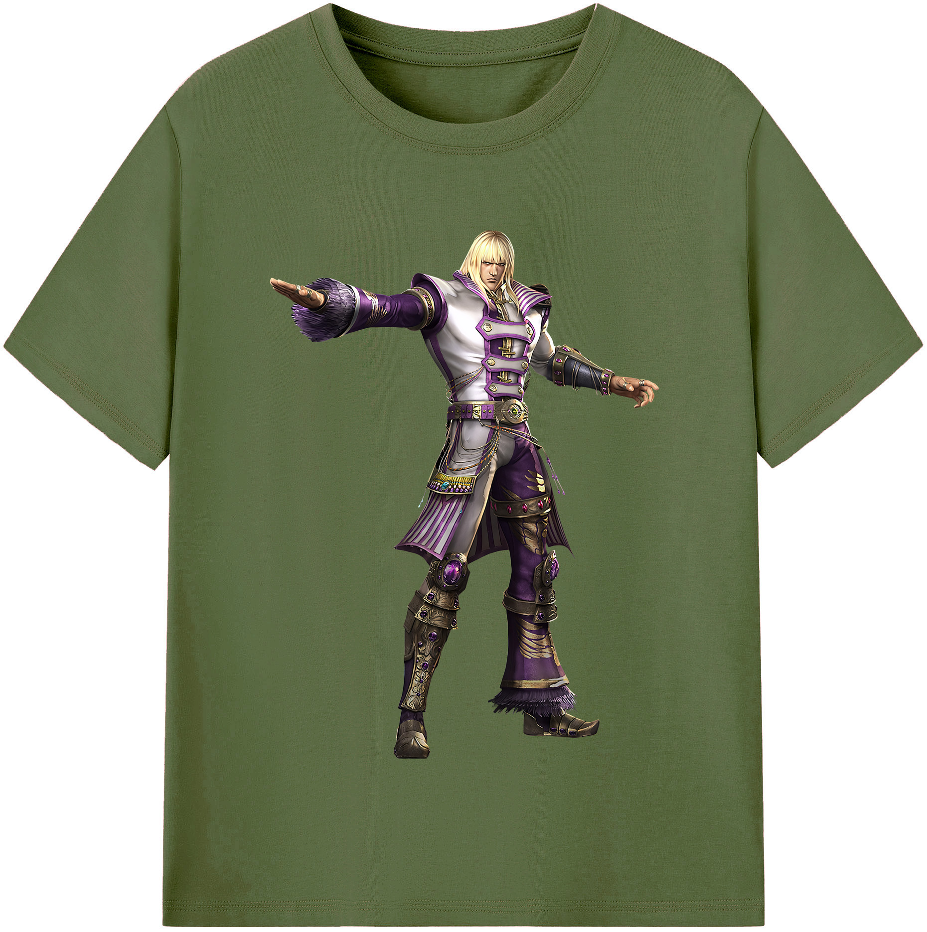 （画像用） 北斗の拳 Fist of the North Star 綿100％半袖Tシャツ（フロントプリント）